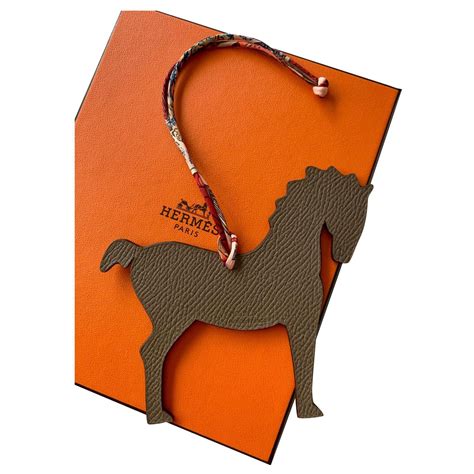 hermes chain for bag|Hermes leather horse bag charm.